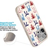 image:imageCasely iPhone 17 Pro Max Case  Seaside Stitch  Vintage Roses  Align SoftTouch Flexible Bumper Case  Compatible with MagSafeAmerican Girlie  Red White  Blue Bows