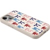 image:imageCasely iPhone 17 Pro Max Case  Seaside Stitch  Vintage Roses  Align SoftTouch Flexible Bumper Case  Compatible with MagSafeAmerican Girlie  Red White  Blue Bows