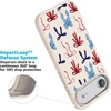 image:imageCasely iPhone 17 Pro Max Case  Seaside Stitch  Vintage Roses  Align SoftTouch Flexible Bumper Case  Compatible with MagSafeAmerican Girlie  Red White  Blue Bows