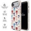 image:imageCasely iPhone 17 Pro Max Case  Seaside Stitch  Vintage Roses  Align SoftTouch Flexible Bumper Case  Compatible with MagSafeAmerican Girlie  Red White  Blue Bows