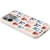 image:imageCasely iPhone 17 Pro Max Case  Seaside Stitch  Vintage Roses  Align SoftTouch Flexible Bumper Case  Compatible with MagSafeAmerican Girlie  Red White  Blue Bows
