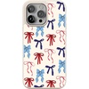 image:imageCasely iPhone 17 Pro Max Case  Seaside Stitch  Vintage Roses  Align SoftTouch Flexible Bumper Case  Compatible with MagSafeAmerican Girlie  Red White  Blue Bows