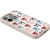 image:imageCasely iPhone 17 Pro Max Case  Seaside Stitch  Vintage Roses  Align SoftTouch Flexible Bumper Case  Compatible with MagSafeAmerican Girlie  Red White  Blue Bows