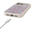 image:imageCasely iPhone 17 Pro Max Case  Seaside Stitch  Vintage Roses  Align SoftTouch Flexible Bumper Case  Compatible with MagSafeCoastal Carolina  Painted Flowers