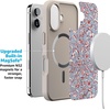 image:imageCasely iPhone 17 Pro Max Case  Seaside Stitch  Vintage Roses  Align SoftTouch Flexible Bumper Case  Compatible with MagSafeCoastal Carolina  Painted Flowers