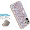image:imageCasely iPhone 17 Pro Max Case  Seaside Stitch  Vintage Roses  Align SoftTouch Flexible Bumper Case  Compatible with MagSafeCoastal Carolina  Painted Flowers