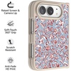 image:imageCasely iPhone 17 Pro Max Case  Seaside Stitch  Vintage Roses  Align SoftTouch Flexible Bumper Case  Compatible with MagSafeCoastal Carolina  Painted Flowers