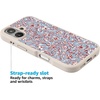 image:imageCasely iPhone 17 Pro Max Case  Seaside Stitch  Vintage Roses  Align SoftTouch Flexible Bumper Case  Compatible with MagSafeCoastal Carolina  Painted Flowers