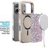 image:imageCasely iPhone 17 Pro Max Case  Seaside Stitch  Vintage Roses  Align SoftTouch Flexible Bumper Case  Compatible with MagSafeCoastal Carolina  Painted Flowers