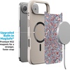 image:imageCasely iPhone 17 Pro Max Case  Seaside Stitch  Vintage Roses  Align SoftTouch Flexible Bumper Case  Compatible with MagSafeCoastal Carolina  Painted Flowers