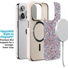 image:imageCasely iPhone 17 Pro Max Case  Seaside Stitch  Vintage Roses  Align SoftTouch Flexible Bumper Case  Compatible with MagSafeCoastal Carolina  Painted Flowers