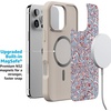 image:imageCasely iPhone 17 Pro Max Case  Seaside Stitch  Vintage Roses  Align SoftTouch Flexible Bumper Case  Compatible with MagSafeCoastal Carolina  Painted Flowers