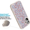 image:imageCasely iPhone 17 Pro Max Case  Seaside Stitch  Vintage Roses  Align SoftTouch Flexible Bumper Case  Compatible with MagSafeCoastal Carolina  Painted Flowers