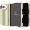 image:imageCasely iPhone 17 Pro Max Case  Seaside Stitch  Vintage Roses  Align SoftTouch Flexible Bumper Case  Compatible with MagSafeCoastline Stripes  Blue  Yellow