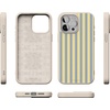 image:imageCasely iPhone 17 Pro Max Case  Seaside Stitch  Vintage Roses  Align SoftTouch Flexible Bumper Case  Compatible with MagSafeCoastline Stripes  Blue  Yellow