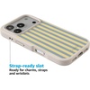 image:imageCasely iPhone 17 Pro Max Case  Seaside Stitch  Vintage Roses  Align SoftTouch Flexible Bumper Case  Compatible with MagSafeCoastline Stripes  Blue  Yellow