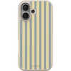 image:imageCasely iPhone 17 Pro Max Case  Seaside Stitch  Vintage Roses  Align SoftTouch Flexible Bumper Case  Compatible with MagSafeCoastline Stripes  Blue  Yellow