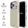 image:imageCasely iPhone 17 Pro Max Case  Seaside Stitch  Vintage Roses  Align SoftTouch Flexible Bumper Case  Compatible with MagSafeCoastline Stripes  Blue  Yellow