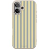 image:imageCasely iPhone 17 Pro Max Case  Seaside Stitch  Vintage Roses  Align SoftTouch Flexible Bumper Case  Compatible with MagSafeCoastline Stripes  Blue  Yellow