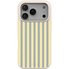 image:imageCasely iPhone 17 Pro Max Case  Seaside Stitch  Vintage Roses  Align SoftTouch Flexible Bumper Case  Compatible with MagSafeCoastline Stripes  Blue  Yellow