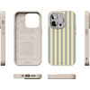 image:imageCasely iPhone 17 Pro Max Case  Seaside Stitch  Vintage Roses  Align SoftTouch Flexible Bumper Case  Compatible with MagSafeCoastline Stripes  Blue  Yellow