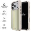 image:imageCasely iPhone 17 Pro Max Case  Seaside Stitch  Vintage Roses  Align SoftTouch Flexible Bumper Case  Compatible with MagSafeCoastline Stripes  Blue  Yellow