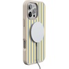image:imageCasely iPhone 17 Pro Max Case  Seaside Stitch  Vintage Roses  Align SoftTouch Flexible Bumper Case  Compatible with MagSafeCoastline Stripes  Blue  Yellow