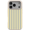 image:imageCasely iPhone 17 Pro Max Case  Seaside Stitch  Vintage Roses  Align SoftTouch Flexible Bumper Case  Compatible with MagSafeCoastline Stripes  Blue  Yellow