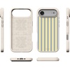 image:imageCasely iPhone 17 Pro Max Case  Seaside Stitch  Vintage Roses  Align SoftTouch Flexible Bumper Case  Compatible with MagSafeCoastline Stripes  Blue  Yellow