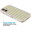 image:imageCasely iPhone 17 Pro Max Case  Seaside Stitch  Vintage Roses  Align SoftTouch Flexible Bumper Case  Compatible with MagSafeCoastline Stripes  Blue  Yellow