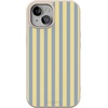 image:imageCasely iPhone 17 Pro Max Case  Seaside Stitch  Vintage Roses  Align SoftTouch Flexible Bumper Case  Compatible with MagSafeCoastline Stripes  Blue  Yellow