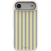 image:imageCasely iPhone 17 Pro Max Case  Seaside Stitch  Vintage Roses  Align SoftTouch Flexible Bumper Case  Compatible with MagSafeCoastline Stripes  Blue  Yellow