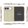 image:imageCasely iPhone 17 Pro Max Case  Seaside Stitch  Vintage Roses  Align SoftTouch Flexible Bumper Case  Compatible with MagSafeCoastline Stripes  Blue  Yellow