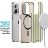 image:imageCasely iPhone 17 Pro Max Case  Seaside Stitch  Vintage Roses  Align SoftTouch Flexible Bumper Case  Compatible with MagSafeCoastline Stripes  Blue  Yellow