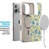 image:imageCasely iPhone 17 Pro Max Case  Seaside Stitch  Vintage Roses  Align SoftTouch Flexible Bumper Case  Compatible with MagSafeGarden Breeze  Seaside Vines