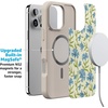 image:imageCasely iPhone 17 Pro Max Case  Seaside Stitch  Vintage Roses  Align SoftTouch Flexible Bumper Case  Compatible with MagSafeGarden Breeze  Seaside Vines