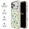 image:imageCasely iPhone 17 Pro Max Case  Seaside Stitch  Vintage Roses  Align SoftTouch Flexible Bumper Case  Compatible with MagSafeGarden Breeze  Seaside Vines