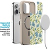 image:imageCasely iPhone 17 Pro Max Case  Seaside Stitch  Vintage Roses  Align SoftTouch Flexible Bumper Case  Compatible with MagSafeGarden Breeze  Seaside Vines