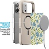 image:imageCasely iPhone 17 Pro Max Case  Seaside Stitch  Vintage Roses  Align SoftTouch Flexible Bumper Case  Compatible with MagSafeGarden Breeze  Seaside Vines
