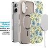 image:imageCasely iPhone 17 Pro Max Case  Seaside Stitch  Vintage Roses  Align SoftTouch Flexible Bumper Case  Compatible with MagSafeGarden Breeze  Seaside Vines