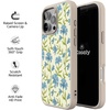 image:imageCasely iPhone 17 Pro Max Case  Seaside Stitch  Vintage Roses  Align SoftTouch Flexible Bumper Case  Compatible with MagSafeGarden Breeze  Seaside Vines