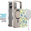 image:imageCasely iPhone 17 Pro Max Case  Seaside Stitch  Vintage Roses  Align SoftTouch Flexible Bumper Case  Compatible with MagSafeGarden Breeze  Seaside Vines