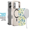 image:imageCasely iPhone 17 Pro Max Case  Seaside Stitch  Vintage Roses  Align SoftTouch Flexible Bumper Case  Compatible with MagSafeGarden Breeze  Seaside Vines