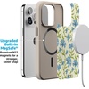image:imageCasely iPhone 17 Pro Max Case  Seaside Stitch  Vintage Roses  Align SoftTouch Flexible Bumper Case  Compatible with MagSafeGarden Breeze  Seaside Vines