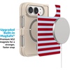 image:imageCasely iPhone 17 Pro Max Case  Seaside Stitch  Vintage Roses  Align SoftTouch Flexible Bumper Case  Compatible with MagSafeHarbor Stripe  Dockside