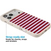 image:imageCasely iPhone 17 Pro Max Case  Seaside Stitch  Vintage Roses  Align SoftTouch Flexible Bumper Case  Compatible with MagSafeHarbor Stripe  Dockside