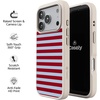 image:imageCasely iPhone 17 Pro Max Case  Seaside Stitch  Vintage Roses  Align SoftTouch Flexible Bumper Case  Compatible with MagSafeHarbor Stripe  Dockside