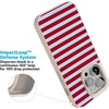 image:imageCasely iPhone 17 Pro Max Case  Seaside Stitch  Vintage Roses  Align SoftTouch Flexible Bumper Case  Compatible with MagSafeHarbor Stripe  Dockside