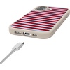 image:imageCasely iPhone 17 Pro Max Case  Seaside Stitch  Vintage Roses  Align SoftTouch Flexible Bumper Case  Compatible with MagSafeHarbor Stripe  Dockside