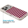 image:imageCasely iPhone 17 Pro Max Case  Seaside Stitch  Vintage Roses  Align SoftTouch Flexible Bumper Case  Compatible with MagSafeHarbor Stripe  Dockside